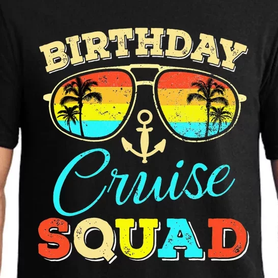 Cruise Squad Cruising Lover Birthday Party Pajama Set