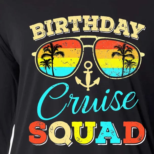 Cruise Squad Cruising Lover Birthday Party Cooling Performance Long Sleeve Crew