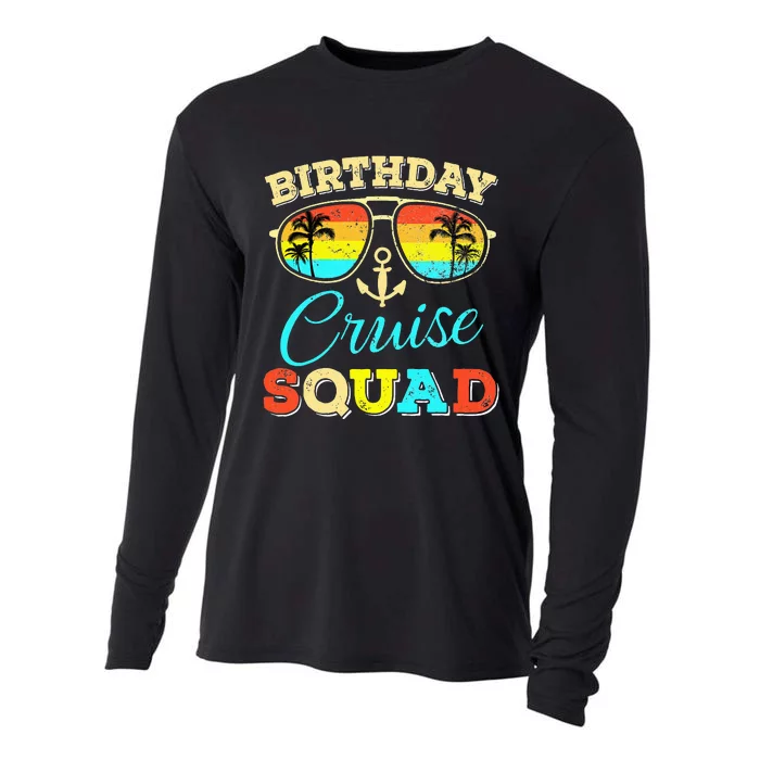 Cruise Squad Cruising Lover Birthday Party Cooling Performance Long Sleeve Crew