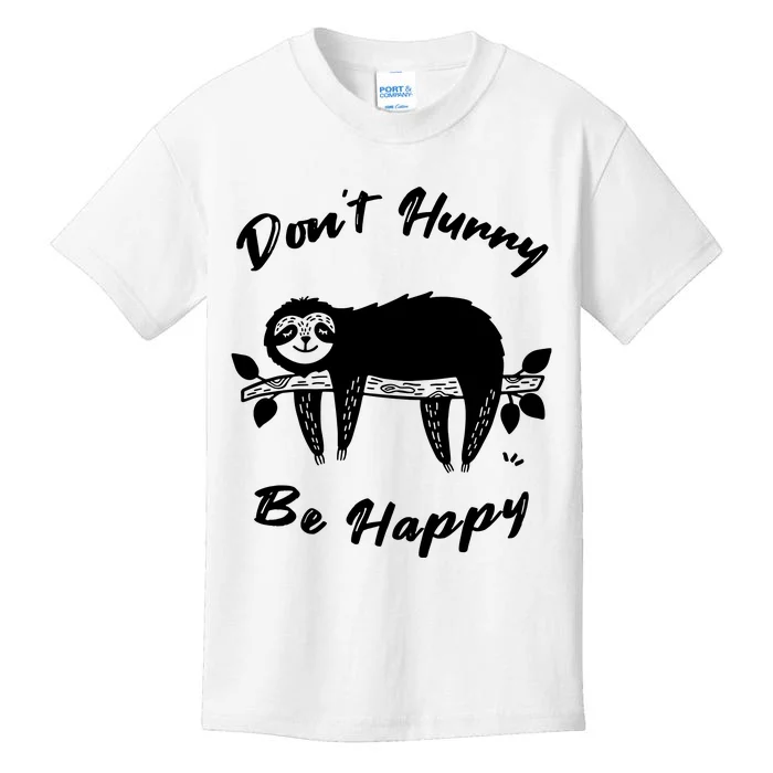 Cute Sloth Kids T-Shirt