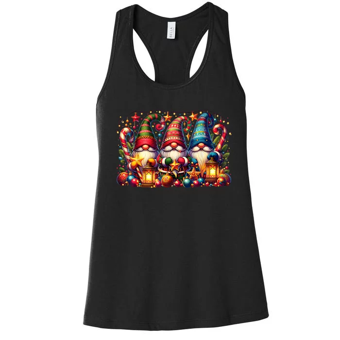 Christmas Shirts Christmas Gnome Women's Racerback Tank