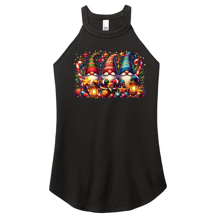 Christmas Shirts Christmas Gnome Women’s Perfect Tri Rocker Tank