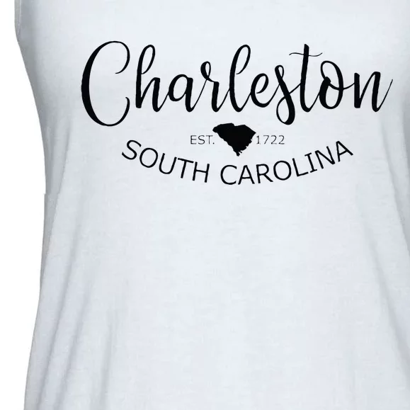 Charleston South Carolina Apparel Charleston SC US City Ladies Essential Flowy Tank