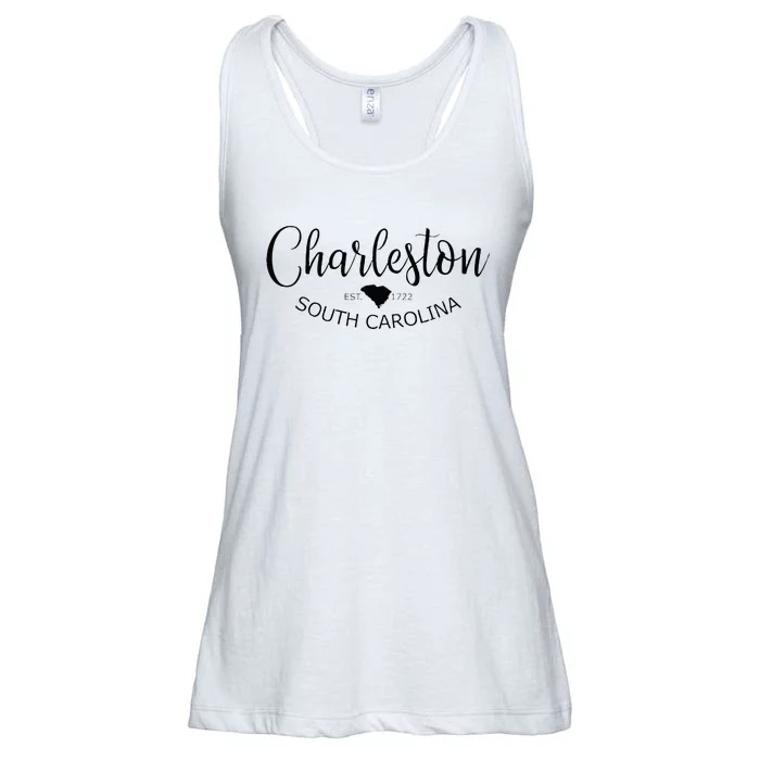 Charleston South Carolina Apparel Charleston SC US City Ladies Essential Flowy Tank