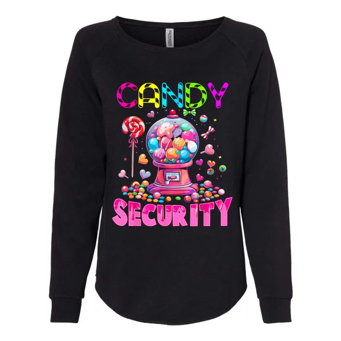 Candy Security Candyland Costume Teens Adult Womens California Wash Sweatshirt