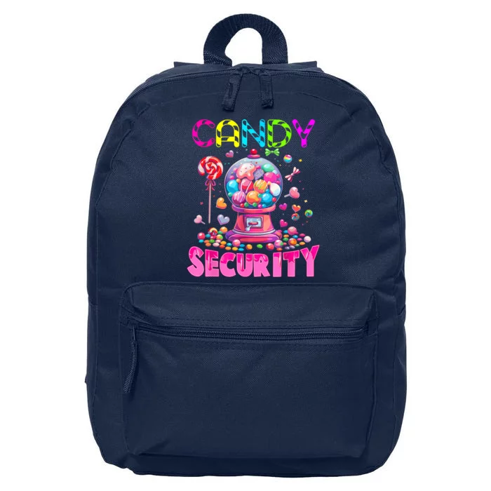 Candy Security Candyland Costume Teens Adult 16 in Basic Backpack