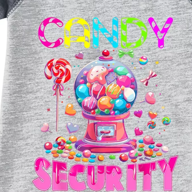 Candy Security Candyland Costume Teens Adult Infant Baby Jersey Bodysuit