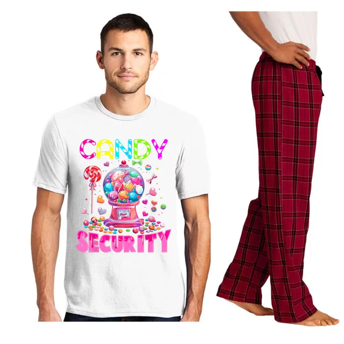 Candy Security Candyland Costume Teens Adult Pajama Set