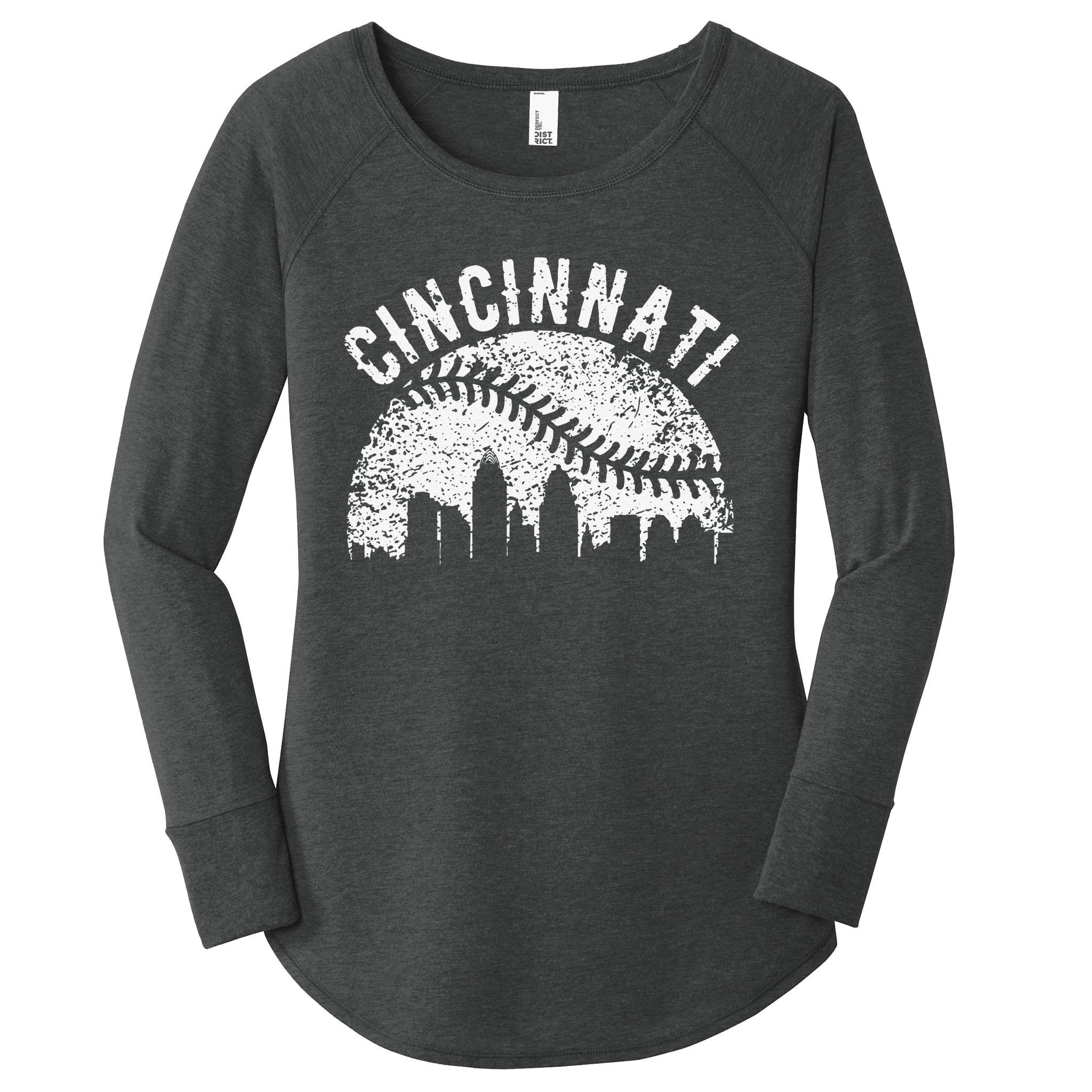  City Long Sleeves T-Shirts Custom City Team Baseball