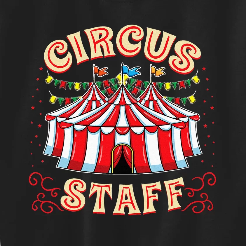 Circus Staff Circus Themed Party Kids Sweatshirt