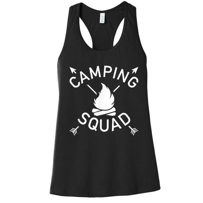 Camping Squad Women's Racerback Tank