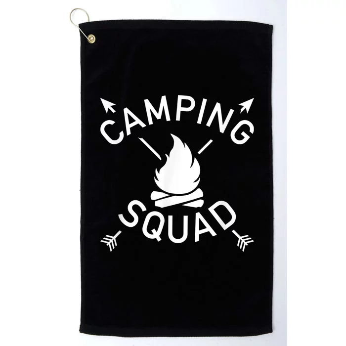 Camping Squad Platinum Collection Golf Towel