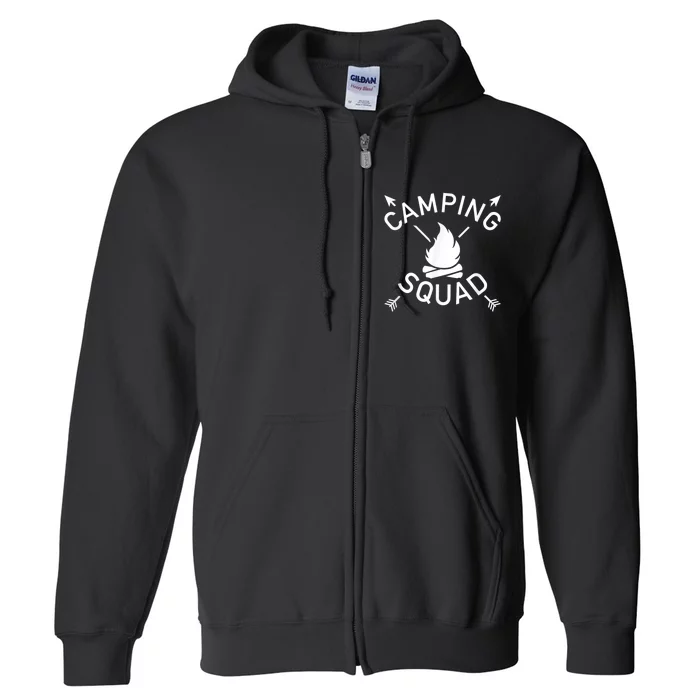 Camping Squad Full Zip Hoodie