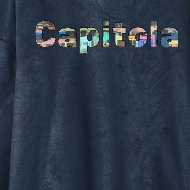 Capitola Sweat Hooded Wearable Blanket