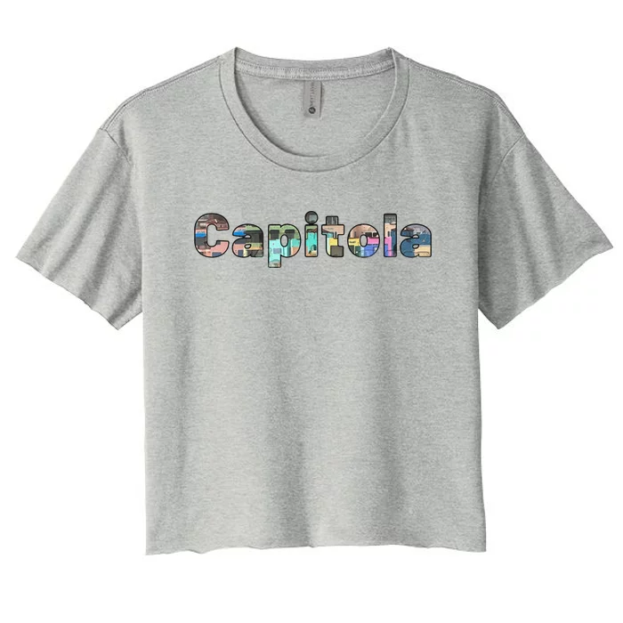 Capitola Sweat Women's Crop Top Tee