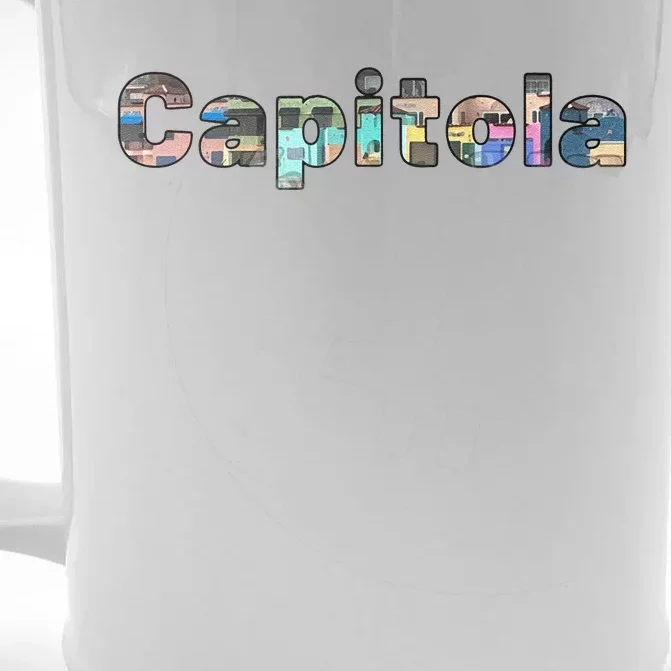 Capitola Sweat Front & Back Beer Stein