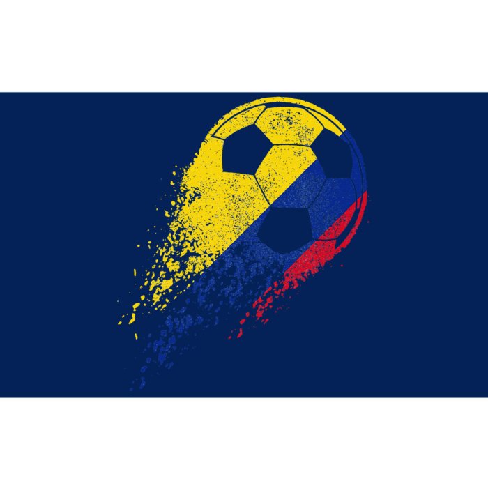 Colombia Soccer Colombian Flag Pride Soccer Player Bumper Sticker