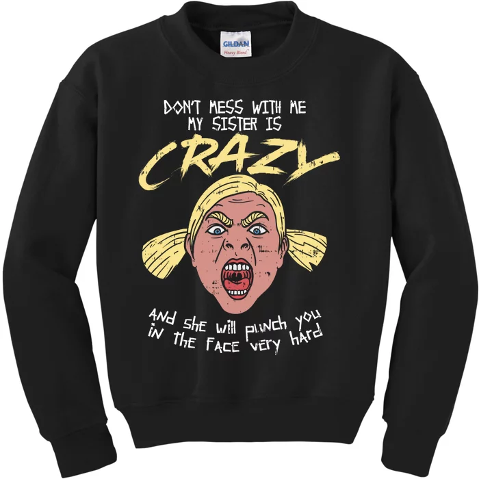 Crazy Sister Kids Sweatshirt