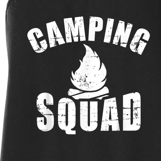 Camping Squad Women's Racerback Tank