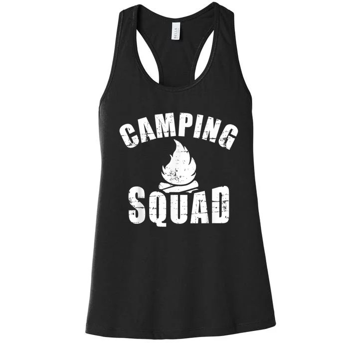 Camping Squad Women's Racerback Tank