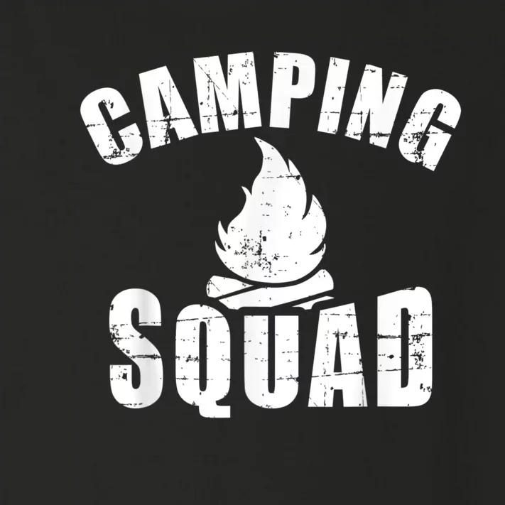 Camping Squad Toddler Long Sleeve Shirt