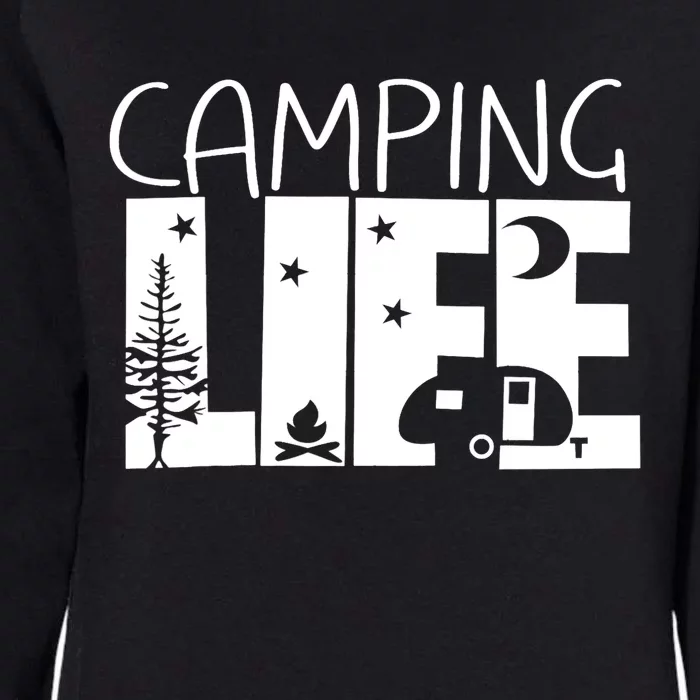 Camping Shirts Camping Life Camping Lover Women Men Gifts Womens California Wash Sweatshirt