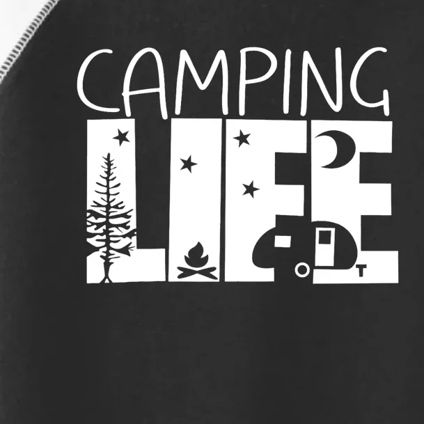 Camping Shirts Camping Life Camping Lover Women Men Gifts Toddler Fine Jersey T-Shirt