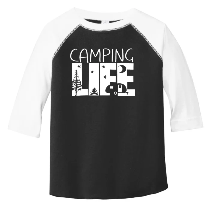 Camping Shirts Camping Life Camping Lover Women Men Gifts Toddler Fine Jersey T-Shirt