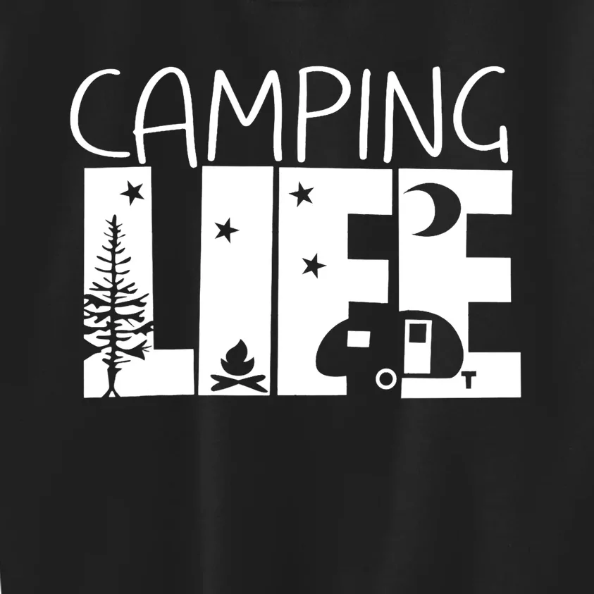 Camping Shirts Camping Life Camping Lover Women Men Gifts Kids Sweatshirt