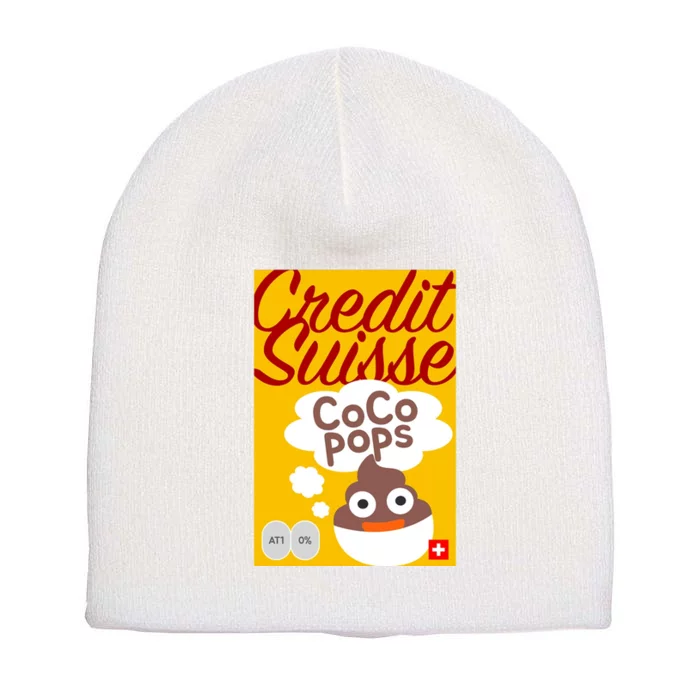 Credit Suisse CoCo Pops Short Acrylic Beanie