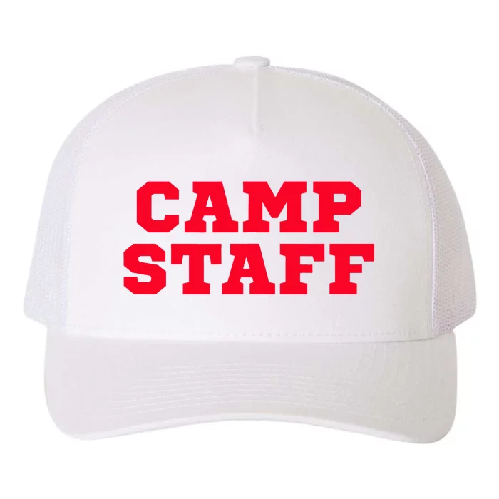 Camp Staff Yupoong Adult 5-Panel Trucker Hat