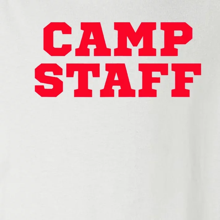 Camp Staff Toddler Long Sleeve Shirt