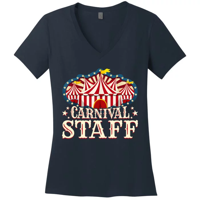 Carnival Staff - Carnival - Carnival Staff Women's V-Neck T-Shirt