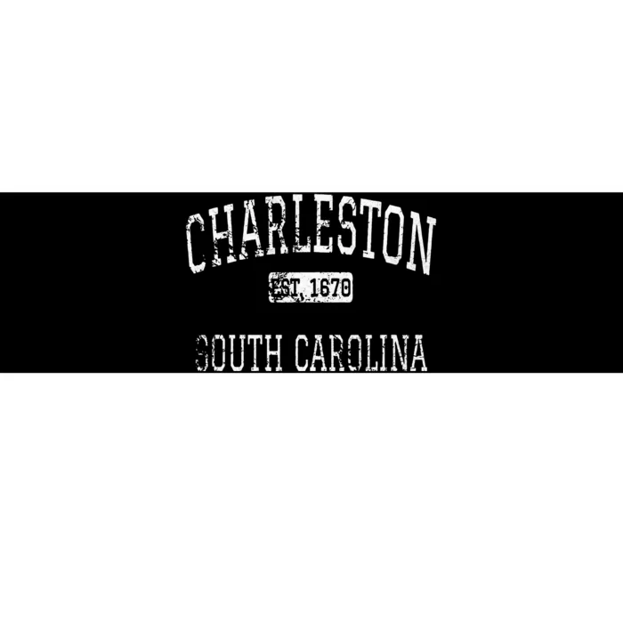 Charleston South Carolina Sc Vintage Bumper Sticker