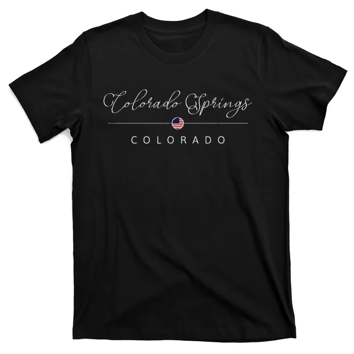 Colorado Springs Colorado Co On Colorado Springs T-Shirt