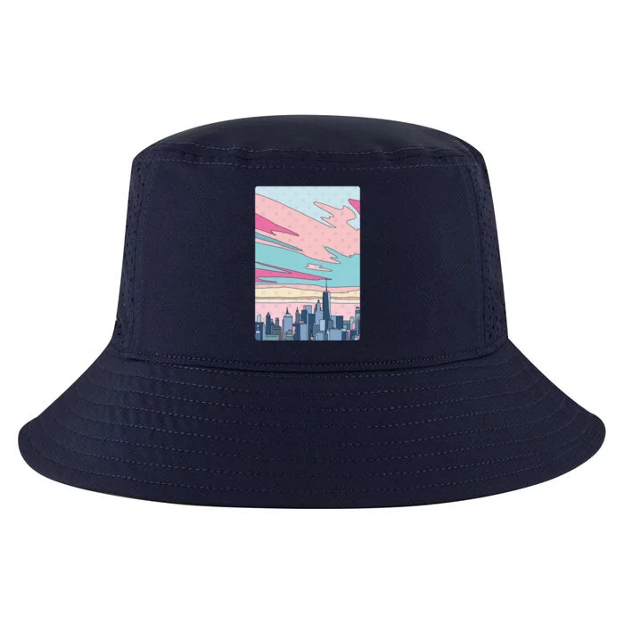 City Sunset Cool Comfort Performance Bucket Hat