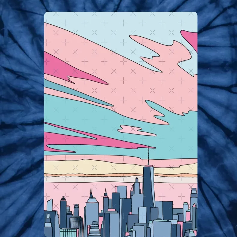 City Sunset Tie-Dye T-Shirt