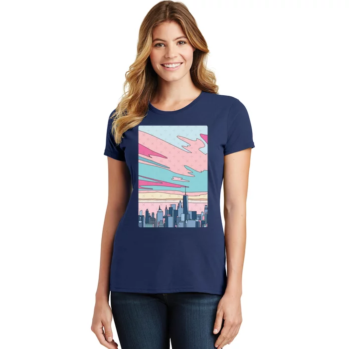 City Sunset Women's T-Shirt