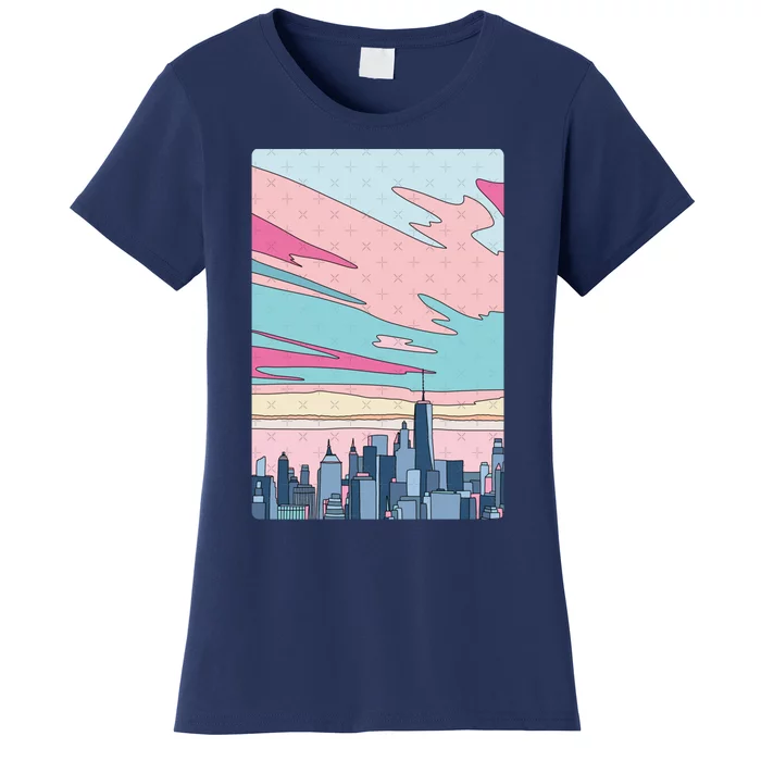 City Sunset Women's T-Shirt