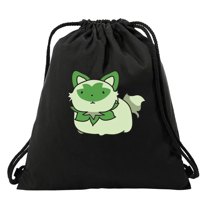 Chubby Sprigatito Chibi Kitty Drawstring Bag