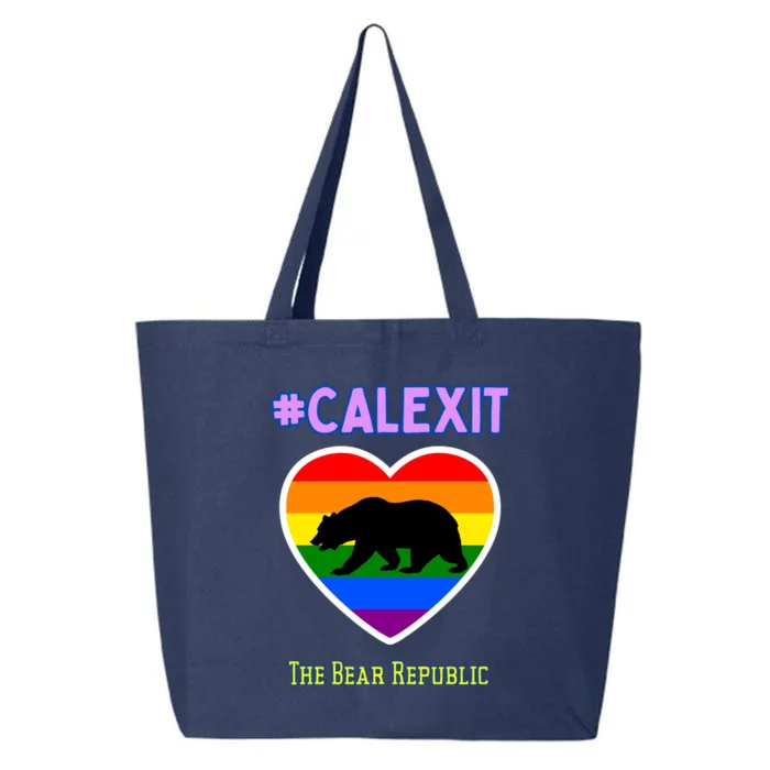 California Secession Calexit Bear Republic 25L Jumbo Tote