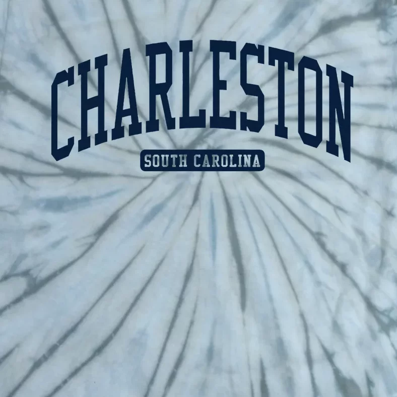 Charleston South Carolina Sc College University Style Tie-Dye T-Shirt