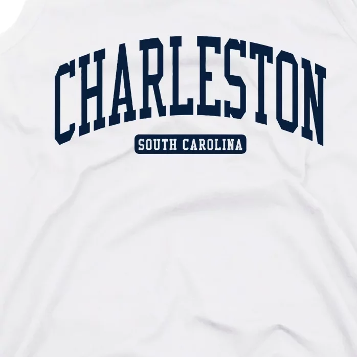 Charleston South Carolina Sc College University Style Tank Top