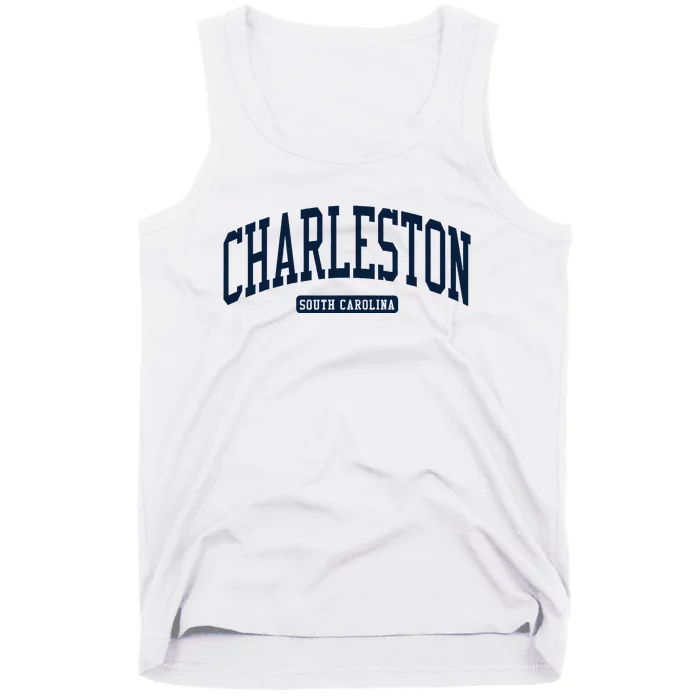 Charleston South Carolina Sc College University Style Tank Top