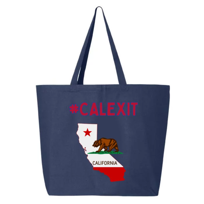 California Secession Calexit Bear Republic 25L Jumbo Tote