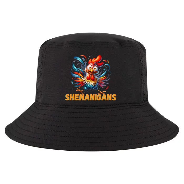 Chicken Shenanigans Coop Fun Cool Comfort Performance Bucket Hat