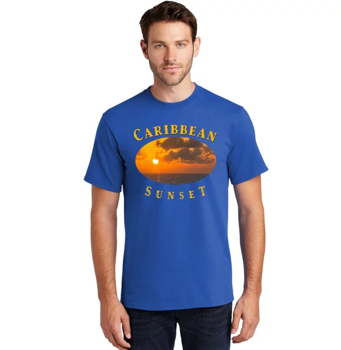 Caribbean Sunset Tall T-Shirt