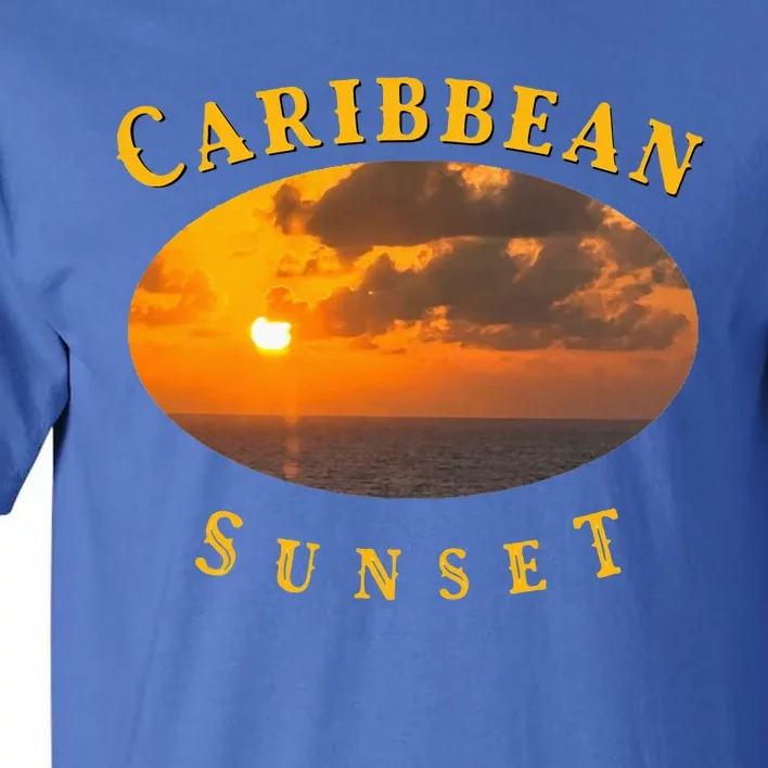 Caribbean Sunset Tall T-Shirt