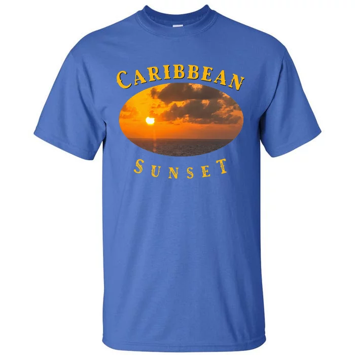 Caribbean Sunset Tall T-Shirt