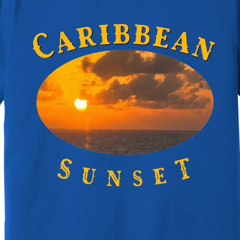 Caribbean Sunset Premium T-Shirt